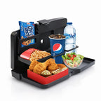 Car Backseat Tray Desk- Foldable Car Seat Table for Food & Laptop