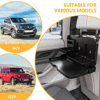 Car Backseat Tray Desk- Foldable Car Seat Table for Food & Laptop