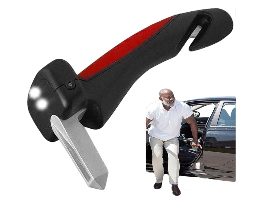 Car Support Handle with Window Breaker (NC-55)