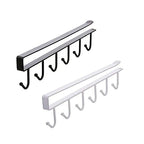 Under Shelf Mug Holder Drilling Free Kitchen Belts (NC-51)