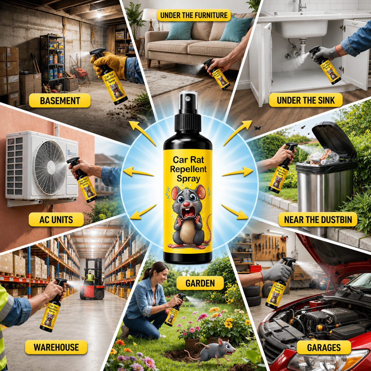 Rat Repellent Spray (NC-65)