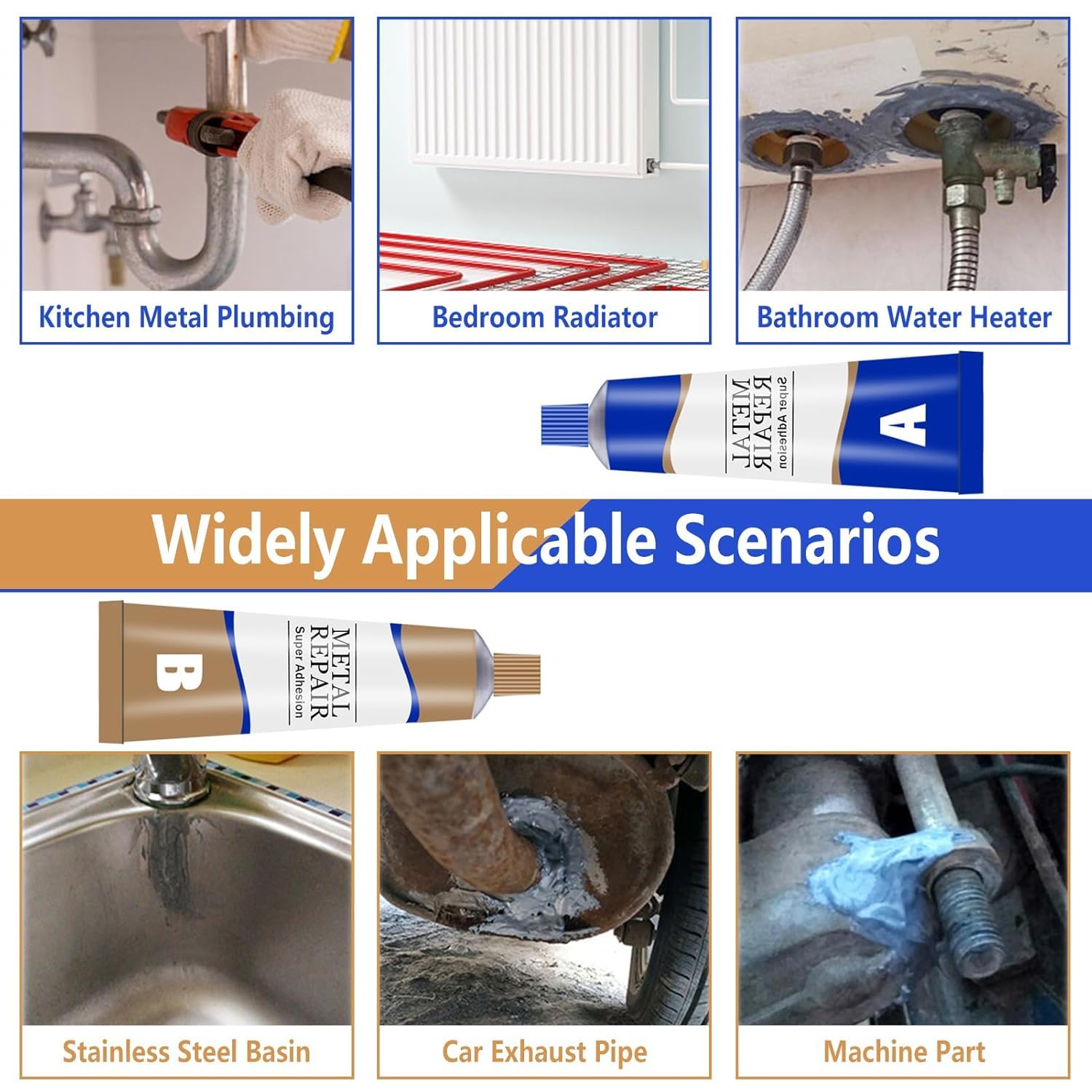 Metal Repair Epoxy Glue