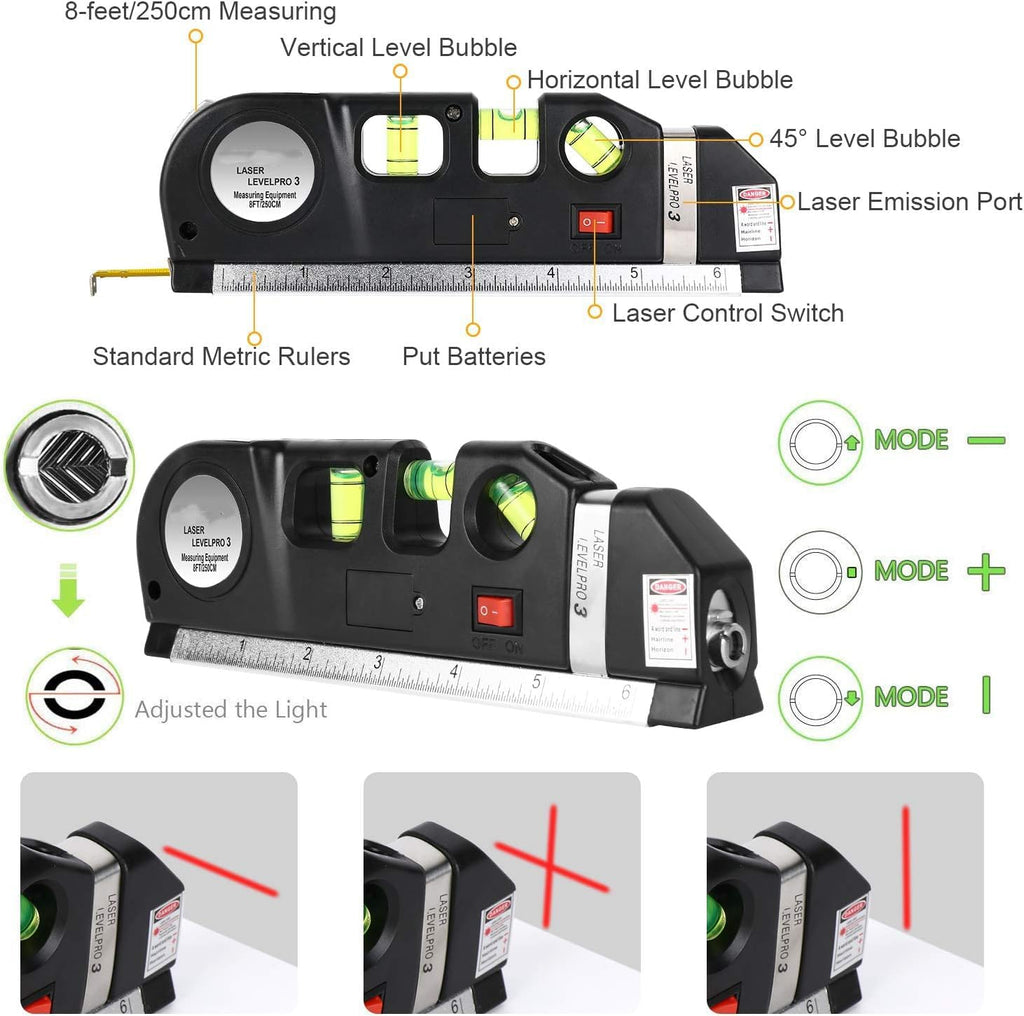 Multi-Function Laser Measuring Tape (NC-35)