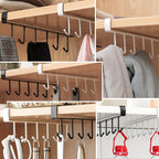 Under Shelf Mug Holder Drilling Free Kitchen Belts (NC-51)