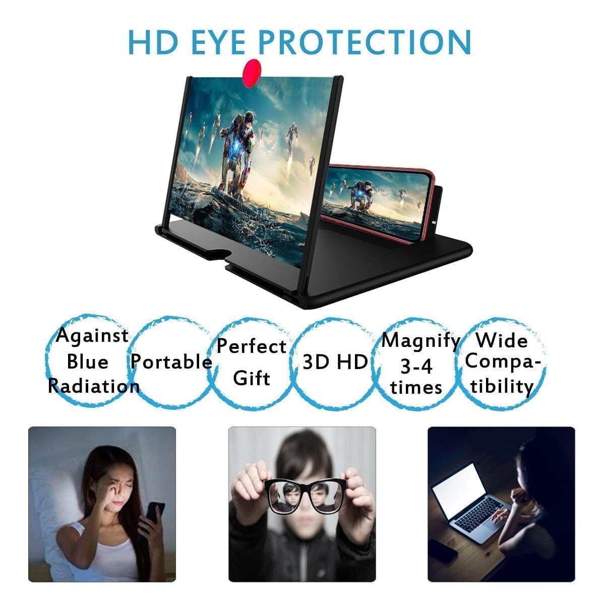 Mobile Phone Screen Magnifier
