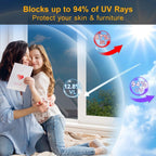 Sun Heat Control & UV Protection Privacy Film (NC-57)