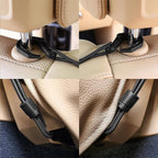 3-Layer Car Mesh Organizer, Seat Back Net Bag, Barrier of Backseat Pet Kids, Cargo Tissue Purse Hold (NC-49)
