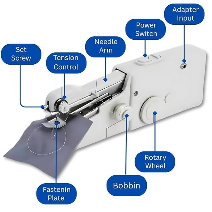 Handy Stitch Mini Hand Sewing Machine (NC-47)