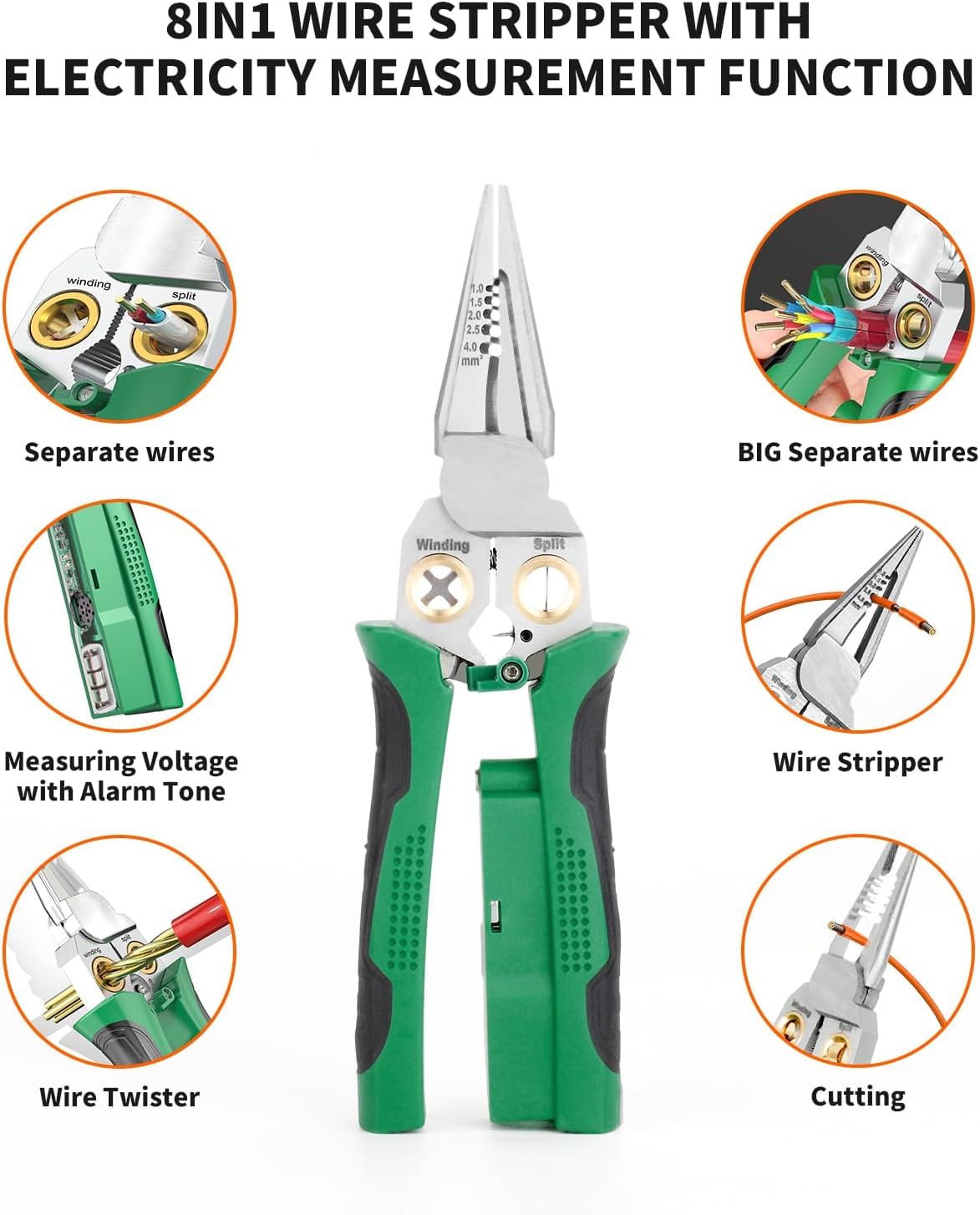 Special Wire Stripper Twister with Electricity Measurement Function (SA-07)