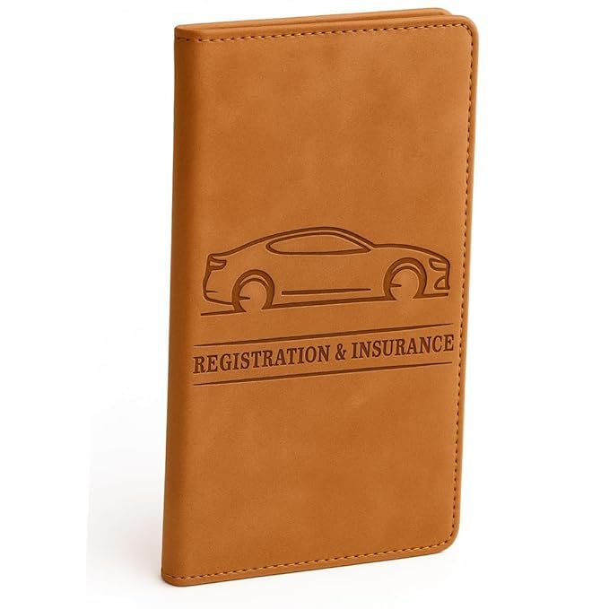 Car Registration and Insurance Card Holder