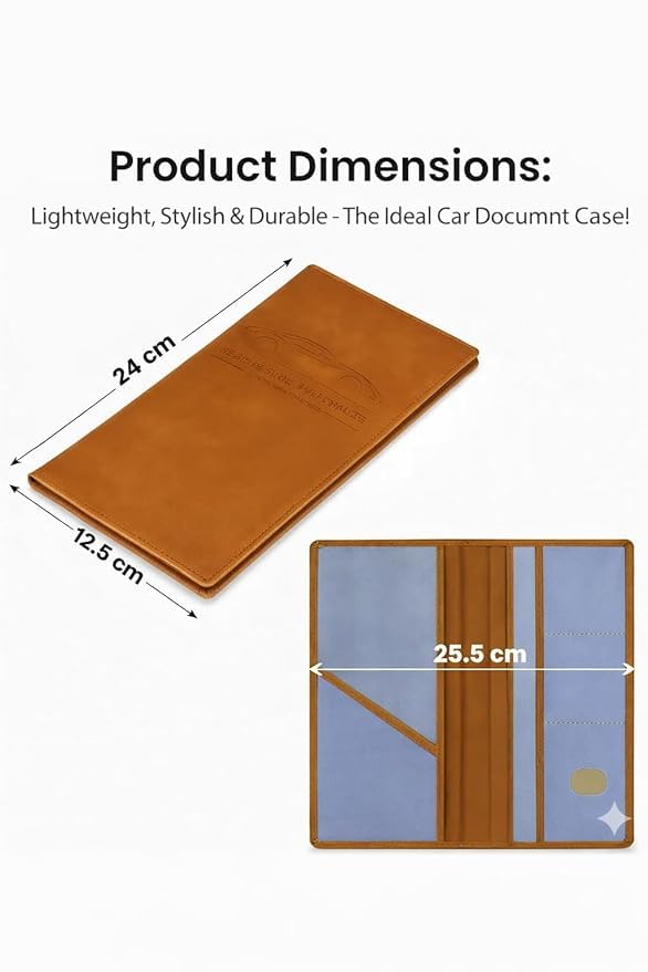 Car Registration and Insurance Card Holder