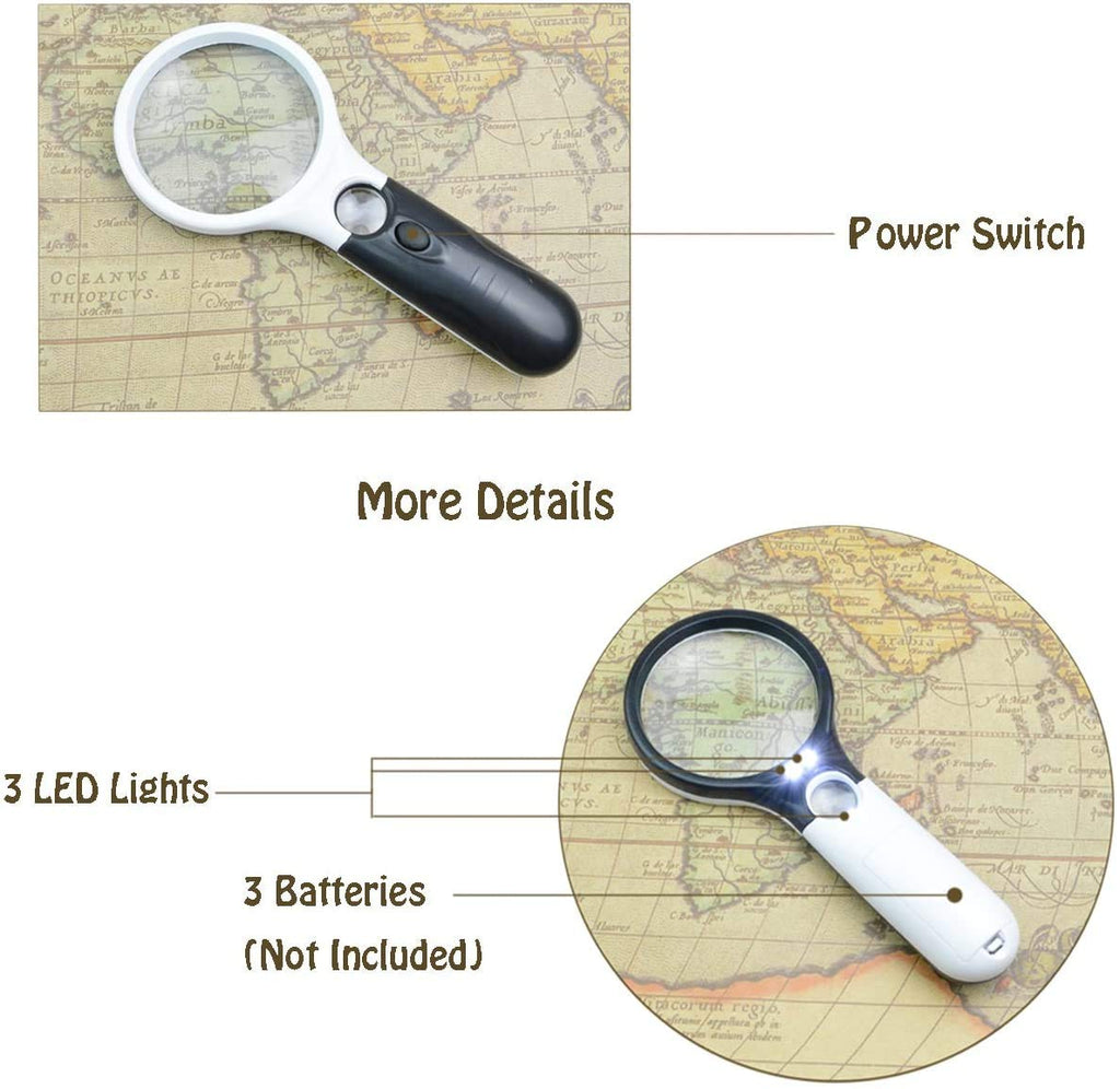 Magnifying Glass with Led Light (NC-60)