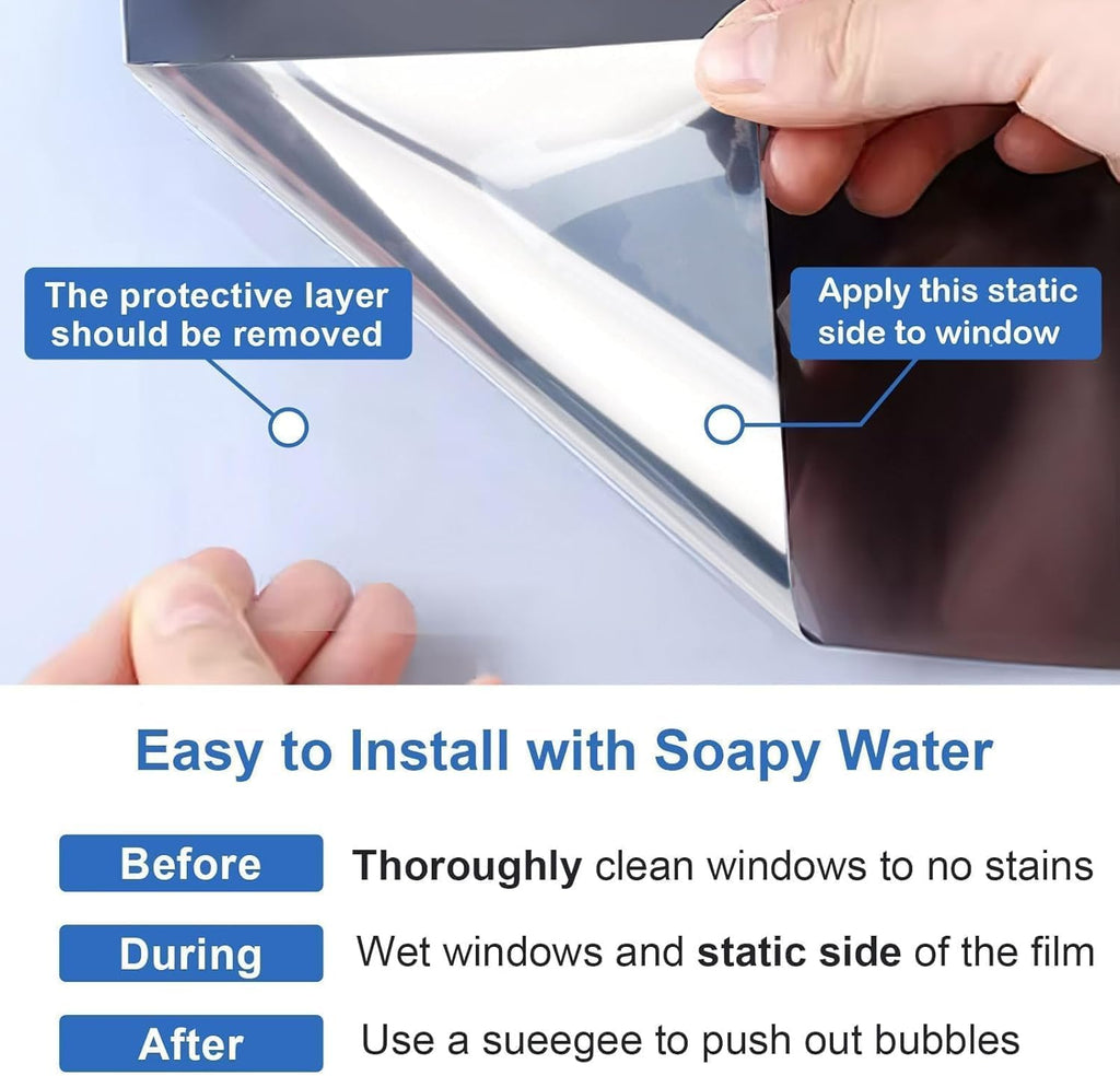 Sun Heat Control & UV Protection Privacy Film (NC-57)