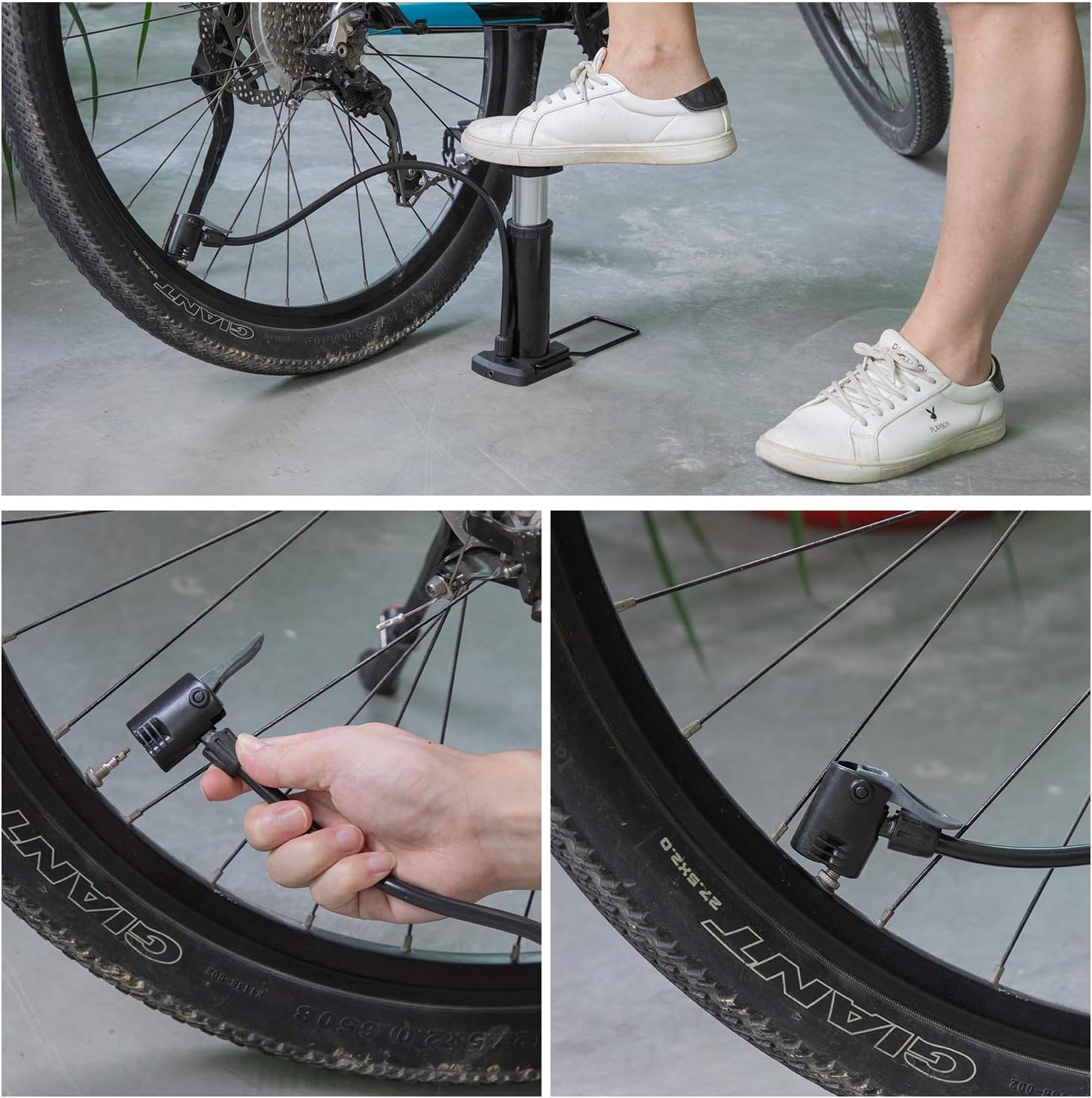 Portable Mini Bike Pump with Multi-Functional (NC-37)