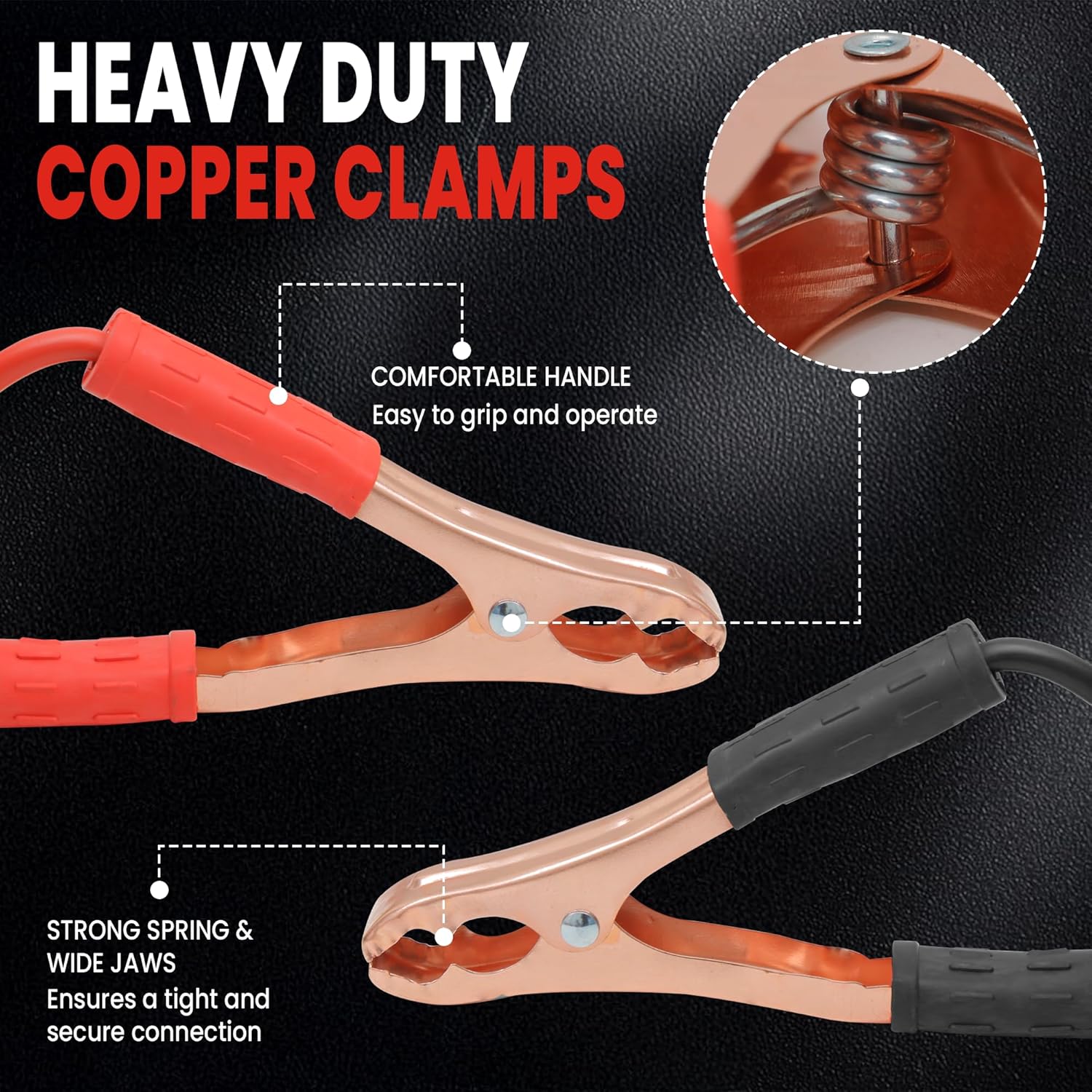Heavy Duty Jumper Cable for Car Battery