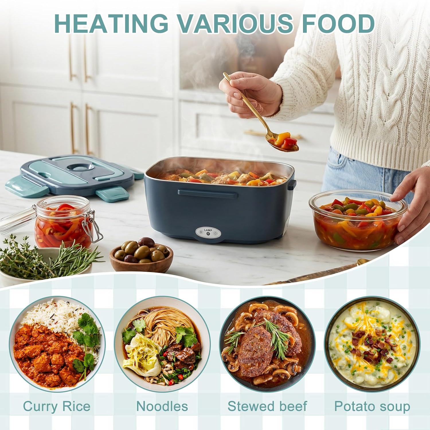 Electric Lunch Box Food Warmer (NC-33)