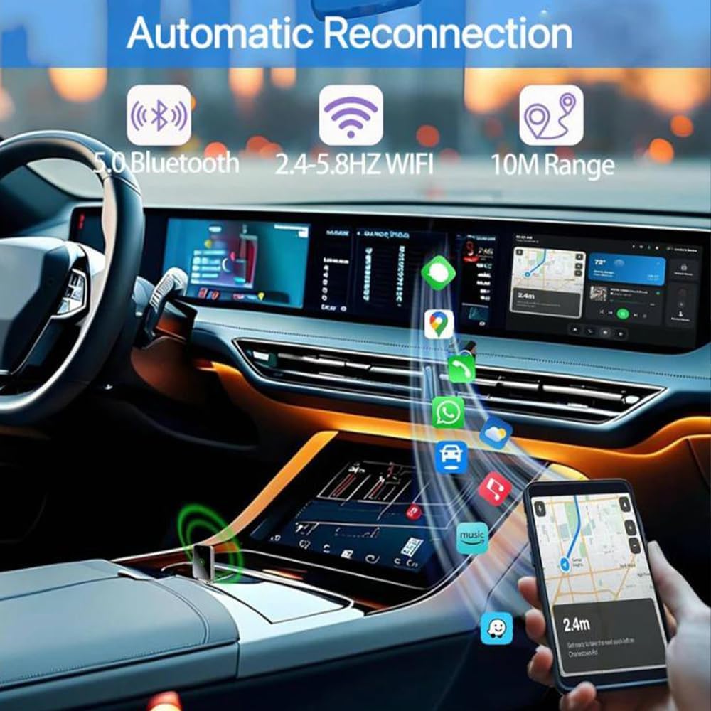 Wireless CarPlay & Android Auto Adapter (NC-58)