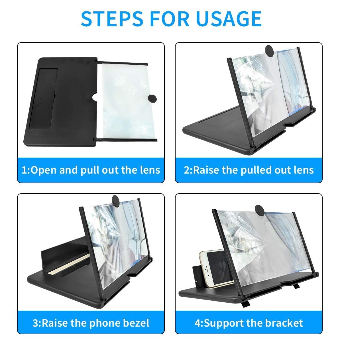 Mobile Phone Screen Magnifier
