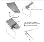 2-in-1 Car Anti-Glare Sun Visor | Day & Night Clear Driving Shield