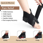 Premium Ankle Support Compression Brace for Injuries (NC-34)