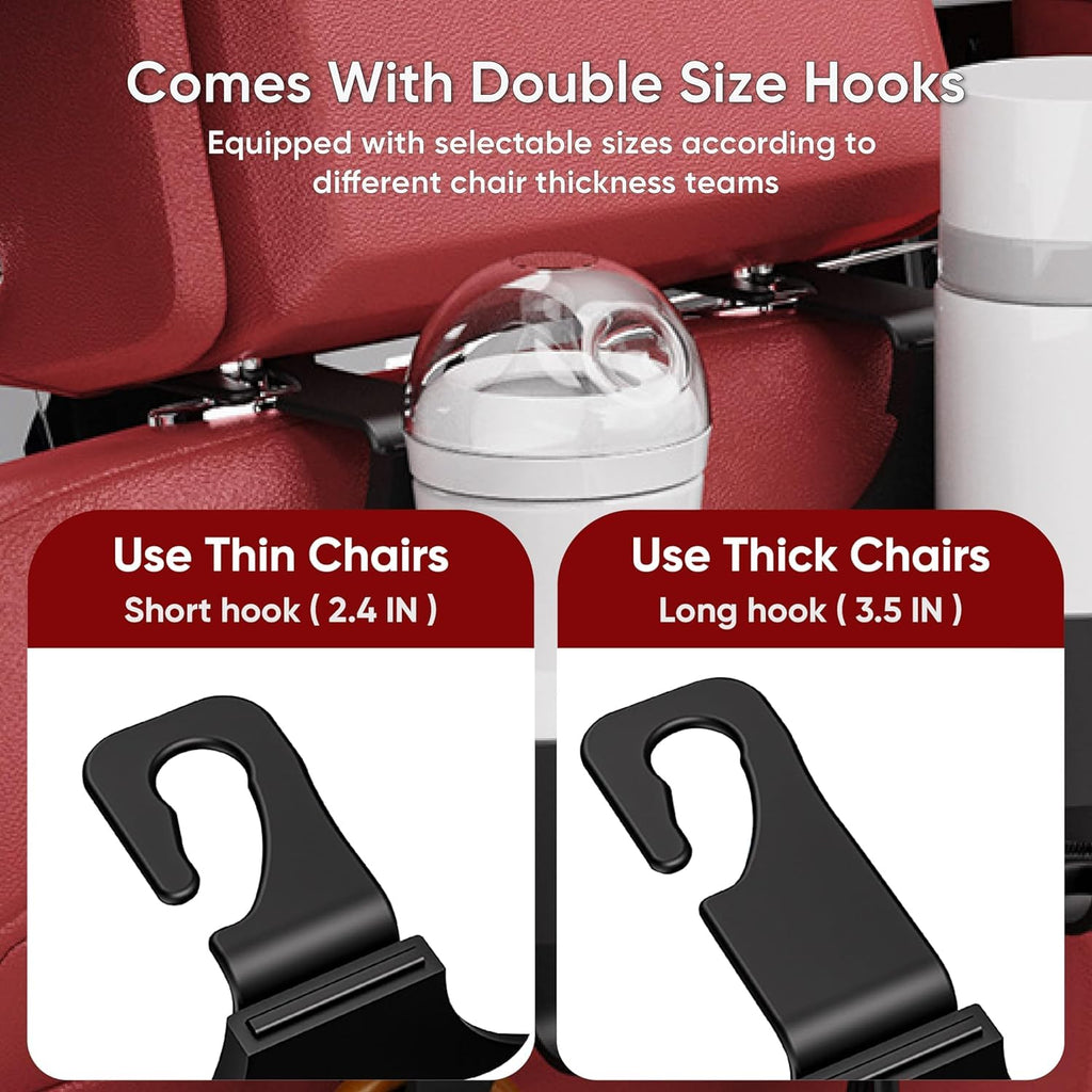Car Seat CUP Holder & Phone Hook Organizer-(pack of 2) (NC-44)