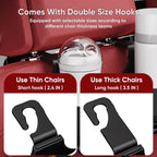 Car Seat CUP Holder & Phone Hook Organizer-(pack of 2) (NC-44)