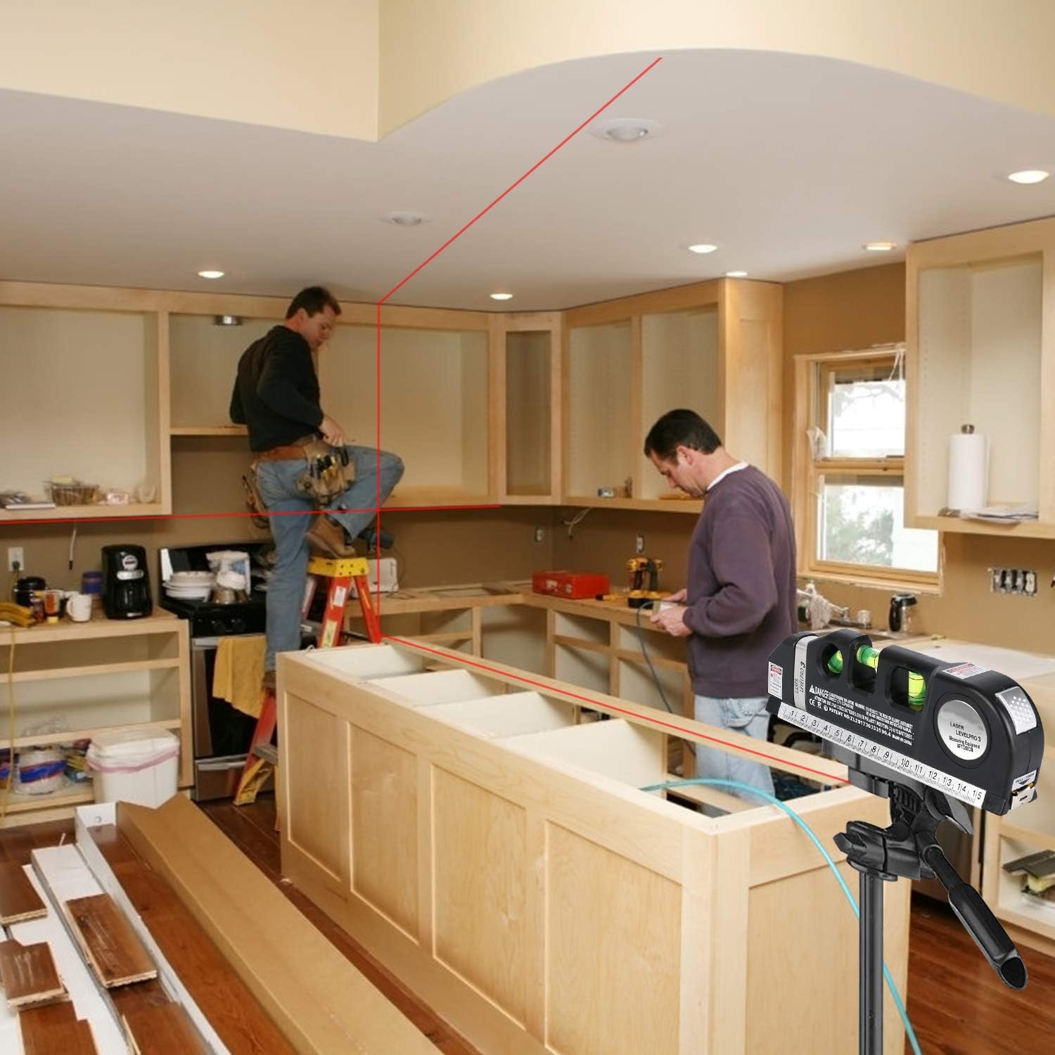 Multi-Function Laser Measuring Tape (NC-35)