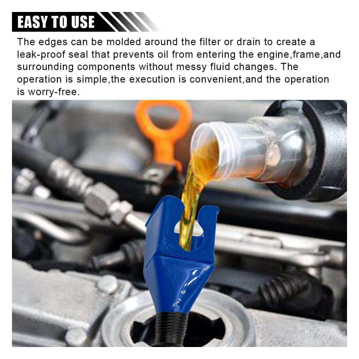 Retractable Car Fuel Funnel-(pack of 2) (NC-43)