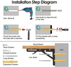 Folding Shelf Brackets