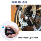 Motorcycle Alarm Disc Brake Lock