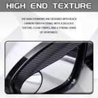 2-in-1 Car Blind Spot Mirror with Rain Guard (1 pair) – 360° Adjustable Safety Mirror for All Cars