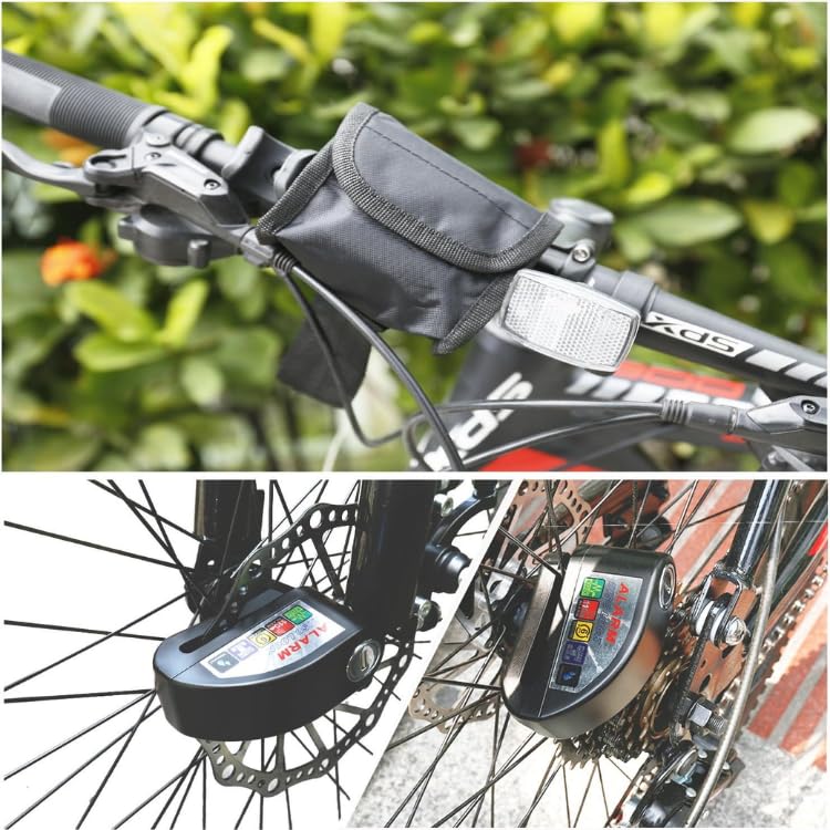 Motorcycle Alarm Disc Brake Lock