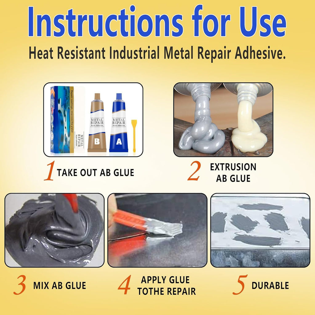 Metal Repair Epoxy Glue