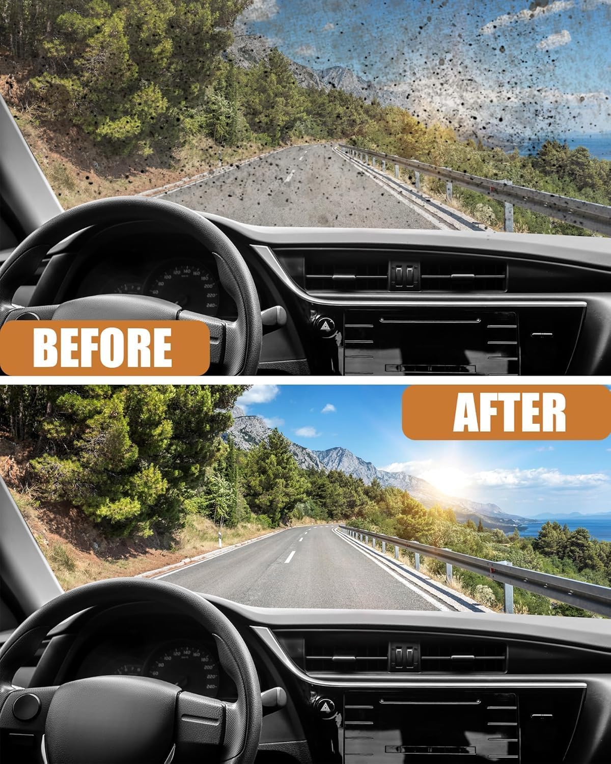 Automotive Glass Wiper Cleaning Tablets