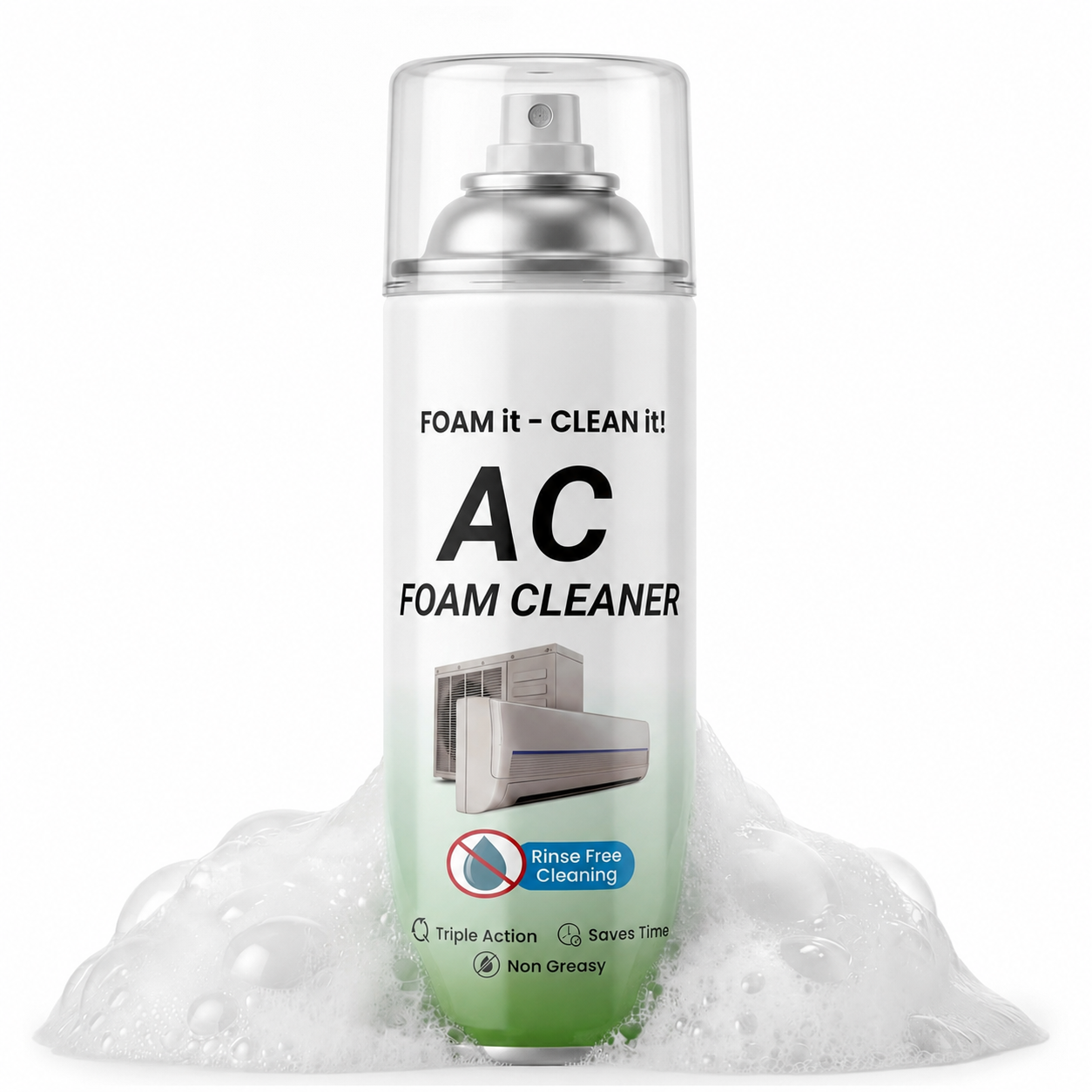AC Foam Cleaner for Split AC & Window AC